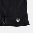 Перчатки мужские, безразмерные, без утеплителя, цвет чёрный - Фото 2