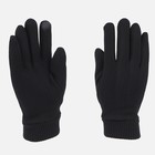 Перчатки мужские, безразмерные, без утеплителя, цвет чёрный - фото 10750897