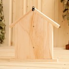 Термометр-гигрометр "Домик", дерево - Фото 2