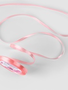 Лента атласная, 6 мм, 23±1 м, розовая №66 - Фото 3