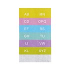 Папка на резинке А6, 12 отделений, узоры, чёрная - Фото 6