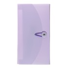 Папка на резинке А65, 12 отделений, фиолетовая, пастель - фото 7406774