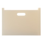 Папка для бумаги А4 пластиковая Calligrata, 12 отделений, бежевая - Фото 5