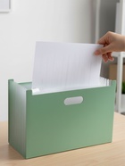 Папка 12 отделений, А4, зеленая пастель - Фото 3