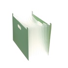 Папка 12 отделений, А4, зеленая пастель - Фото 6
