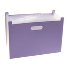 Папка 12 отделений, А4, фиолетовая пастель - фото 303184403