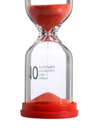 Песочные часы Happy time, на 10 минут, 4 х 11 см, красные - Фото 4