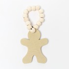 Кольцо для салфеток «Доляна. Пряник», деревянное, 6×7 см - Фото 3