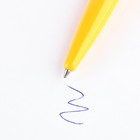 Ручка автоматическая пластик «Лучший учитель», синяя паста, 0.7 мм - фото 9738215