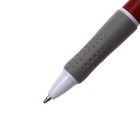 Ручка шариковая автоматический 1,0 мм корпус МИКС с резиновым держателем - Фото 3