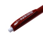 Ручка шариковая автоматический 1,0 мм корпус МИКС с резиновым держателем - Фото 4