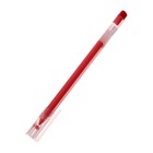 Ручка гелевая 0,5мм красная, бесстержневая,корпус треугольный, иголчатый пишущий узел - Фото 3