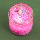 Свеча гелевая в стакане «Новый год: Волшебство», без аромата, скретч-слой, 2,5 х 2,5 х 2,5 см - Фото 3