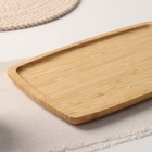 Блюдо для подачи Доляна Striata, 30×18 см, бамбук 9854831 - фото 16946734