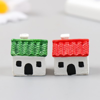 Фигурка для флорариума полистоун «Одноэтажный домик», 2.5×1.8×2.5 см