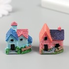 Фигурка для флорариума полистоун «Загородный дом», 3.2×2.5×3.5 см, МИКС - Фото 2