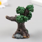 Фигурка для флорариума полистоун "Дерево" 6х7х5,5 см - фото 319672574