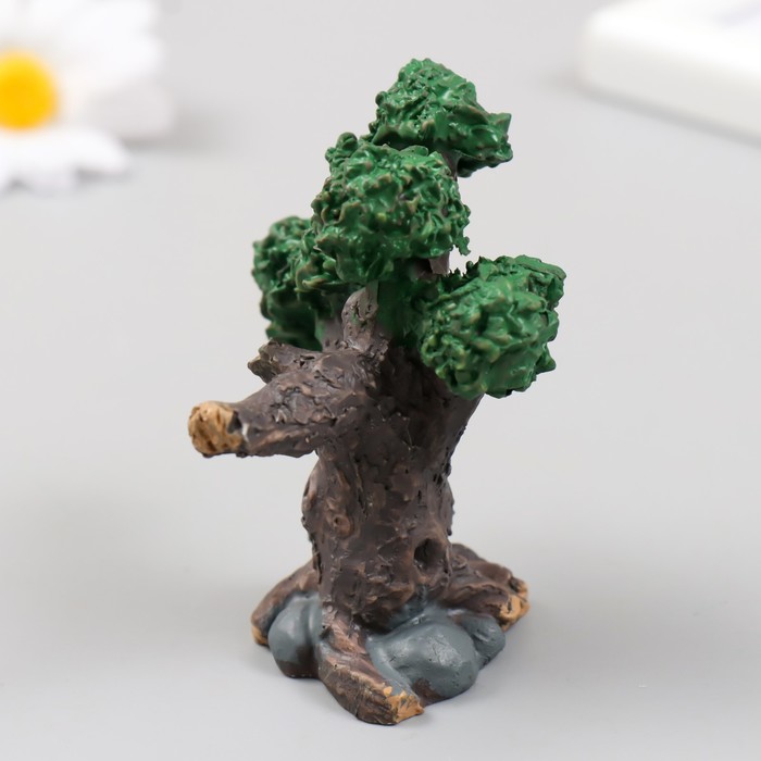 Фигурка для флорариума полистоун "Дерево" 6х7х5,5 см