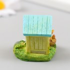 Фигурка для флорариума полистоун «Курочка у курятника», 4×4×3.7 см, МИКС 9542552 - фото 10719047