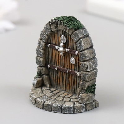 Фигурка для флорариума полистоун «Арочные садовые ворота», 5.5×3×5.5 см