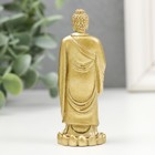 Нэцкэ полистоун золото "Будда" 5х3х9 см - Фото 3