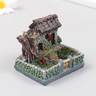 Фигурка для флорариума полистоун "Каменный дом с садиком" 7х6х6,5 см - Фото 2