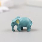 Фигурка для флорариума полистоун "Голубой слон" 1х2,5х1,5 см - Фото 1