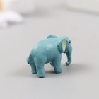 Фигурка для флорариума полистоун "Голубой слон" 1х2,5х1,5 см - Фото 3
