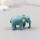 Фигурка для флорариума полистоун "Голубой слон" 1х2,5х1,5 см - Фото 4