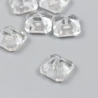 Бусины для творчества пластик "Кристалл бриллиант" набор 20 гр 2х2х1,5 см - фото 319673005