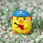 Утёнок на панель авто, гитарист, желтый - Фото 1