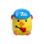 Утёнок на панель авто, гитарист, желтый - Фото 3