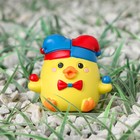 Утёнок на панель авто, циркач, желтый - Фото 1