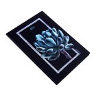 Записная книжка А5, 100 листов в клетку "Flower drawing", твёрдая обложка, ламинация Soft Touch - фото 24551547