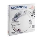Весы напольные Polaris PWS 1514DG, электронные, до 150 кг, 2хCR2032, стекло, серебро - Фото 5