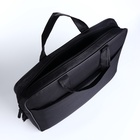 Сумка для ноутбука, цвет чёрный - Фото 5