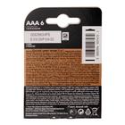 Батарейка алкалиновая Duracell Basic, AAA, LR03-6BL, 1.5В, блистер, 6 шт. - Фото 2