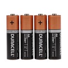 Батарейка алкалиновая Duracell Basic, AA, LR6-6BL, 1.5В, блистер, 6 шт. - Фото 4