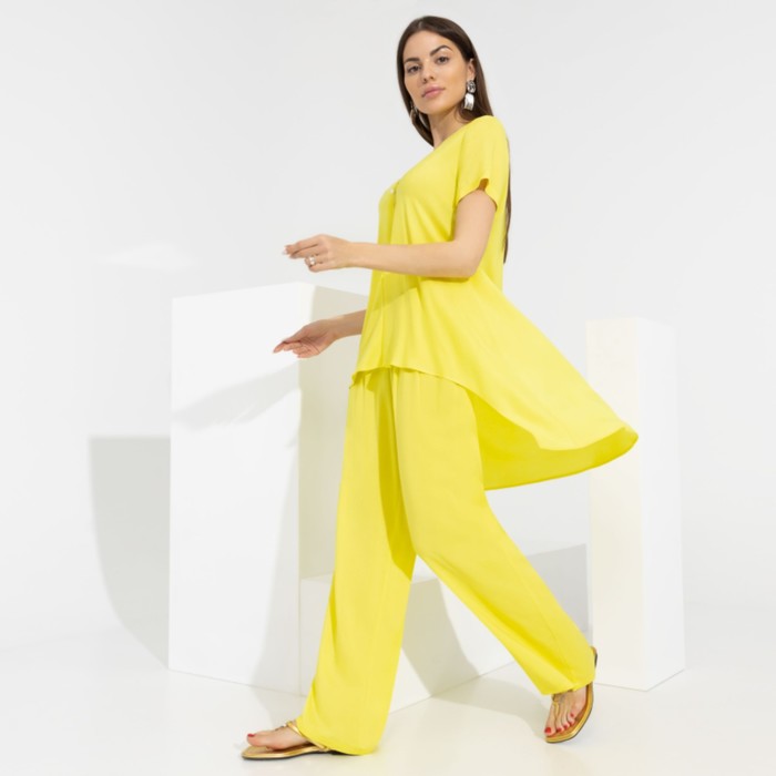 Брючный комплект женский «Модные тенденции», размер 56 65360