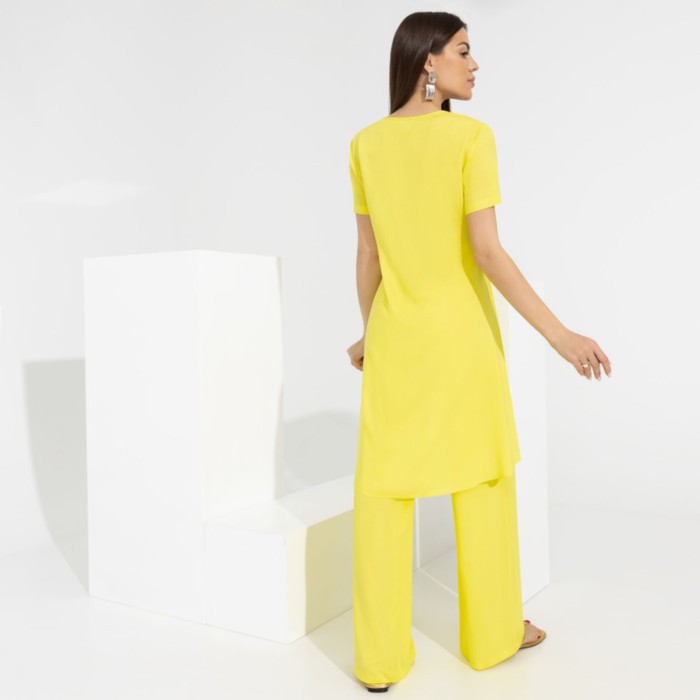 Брючный комплект женский «Модные тенденции», размер 56 65360