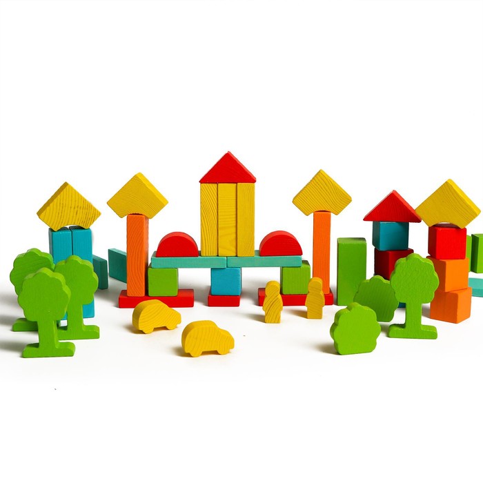 УЦЕНКА Конструктор «Краски дня», 55 деталей - Фото 1