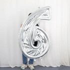 Шар фольгированный 65"«Цифра 6», Каркас для аэромозаики, в инд. уп. - фото 24252413 Шар фольгированный 65"«Цифра 6», Каркас для аэромозаики, в инд. уп. - фото 24252413