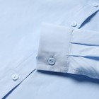 Рубашка для девочки MINAKU цвет светло-голубой, рост 158 см - Фото 9