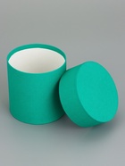 Коробка подарочная круглая, шляпная, изумрудная, 10×10 см  (артикул 9579203)  большой выбор товаров оптом и в розницу по низким ценам с доставкой