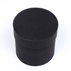 Шляпная коробка, тубус, чёрная, 13×13 см - Фото 2