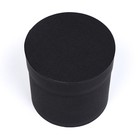 Шляпная коробка, черная, 15 х 15 см - Фото 2