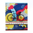 Тетрадь 96 листов в клетку "I like my bike", обложка мелованный картон, блок офсет 65 г/м2, 5В МИКС - Фото 6