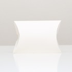 Коробка складная, подушка, белая, 15×11×3 см - Фото 2