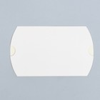 Коробка складная, подушка, белая, 15×11×3 см - Фото 3