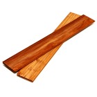 Напольное покрытие из тикового дерева марки C Jumbo, террасная доска 1,6х12.5х90 см (комплект 20 шт) - фото 24157798